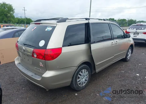 2008 Toyota Sienna Le z USA, uszkodzony, nr VIN 5TDZK23C78S135116